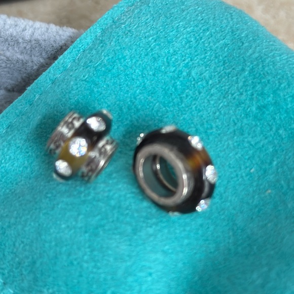 Brighton Dazzler Tigers Eye Vintage Retired Chocolate Charm Beads (Bundle 2) - Picture 3 of 3